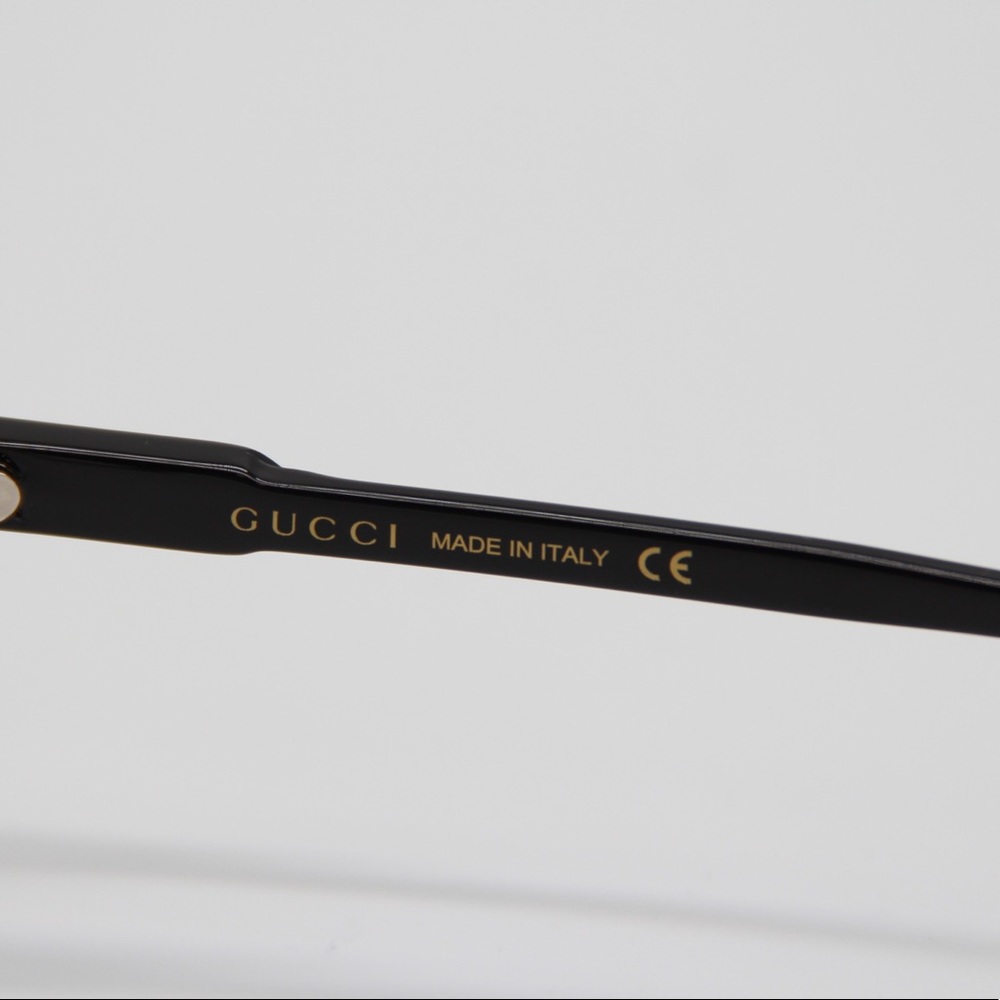 NEW GUCCI GG0493OA 001 BLACK WOMEN’S EYEGLASSES GUCCI - Picture 8 of 10